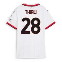 AC Milan Malick Thiaw #28 Bortatröja Kvinnor 2024-25 Korta ärmar